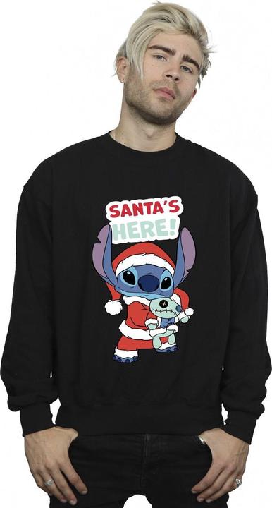 Immagine prodotto Disney Lilo & Stitch Santa's Here Felpa Uomo (4XL)