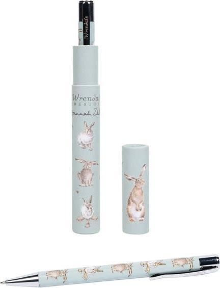 Actual product image Wrendale Design Stift Pen Hase (Green)