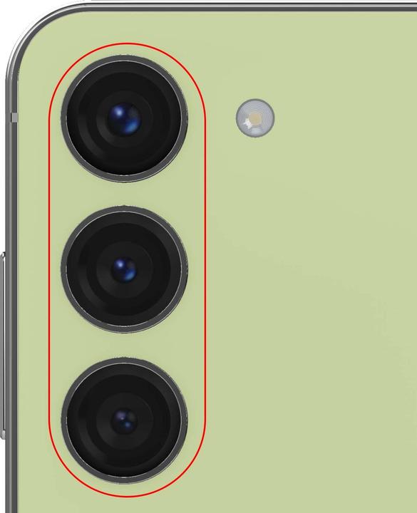 Actual product image Samsung GH82-30486E Protective lens (Galaxy S23)