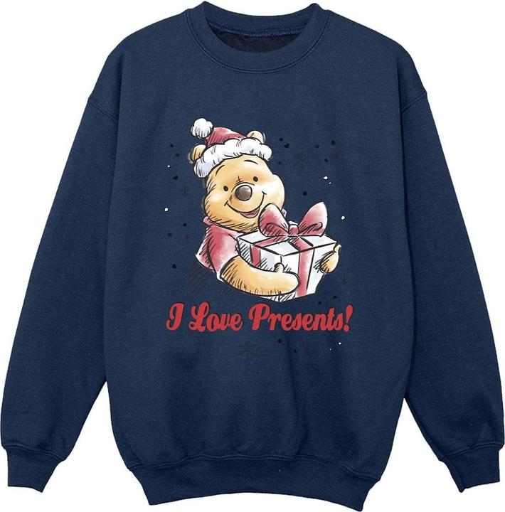 Actual product image Disney Boys Winnie The Pooh Love Presents Sweatshirt (128)