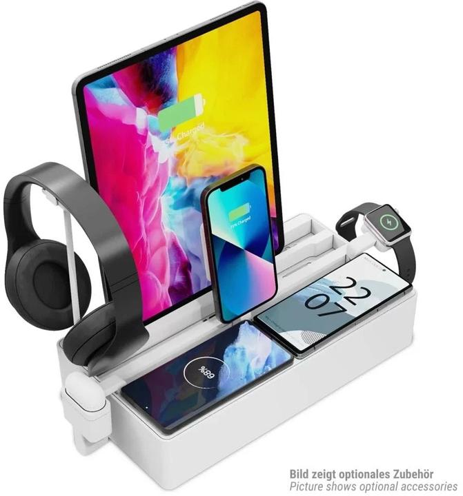 Immagine prodotto Alldock Stazione di ricarica Wireless Family Bianco (20 W)