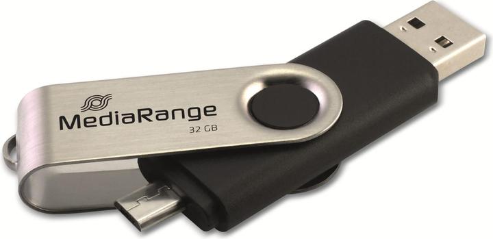 Immagine prodotto MediaRange combo flash drive with micro USB (OTG) (32 GB, Micro USB, USB-A, USB 2.0)