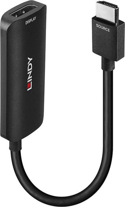 Image du produit Lindy Convertisseur HDMI 4K60 vers DisplayPort 1.2 Pour connecter une source HDMI à un écran DisplayPort (HDMI, 15.70 cm)
