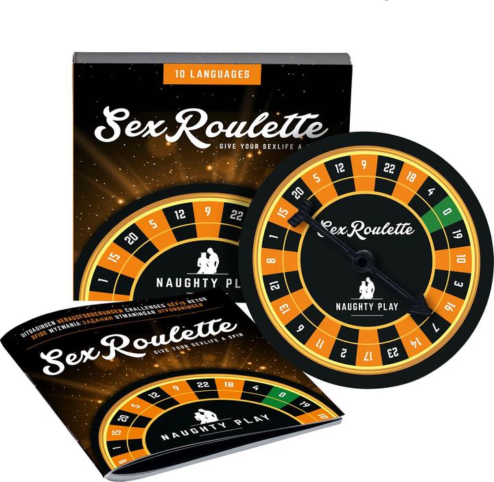Actual product image tease & please Sex Roulette Naughty Play (Other, German, French, Italian, English, Spanish, Dutch, Swedish, Norwegian, Polish, Russian)