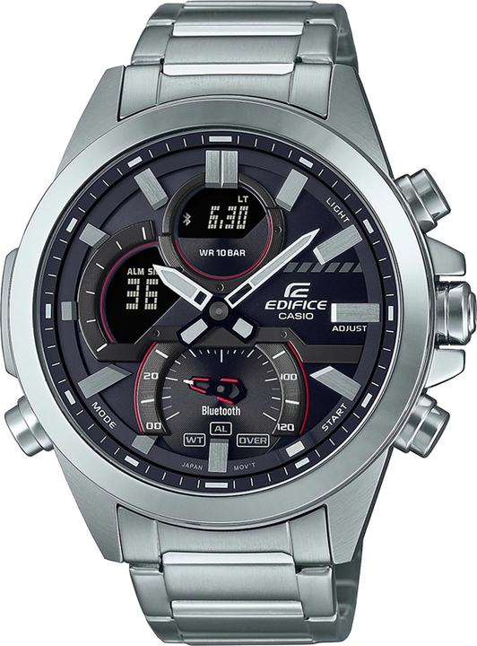 Actual product image Casio Edifice - ECB-30D-1AEF (Sports watch, Power reserve display, 49 mm)