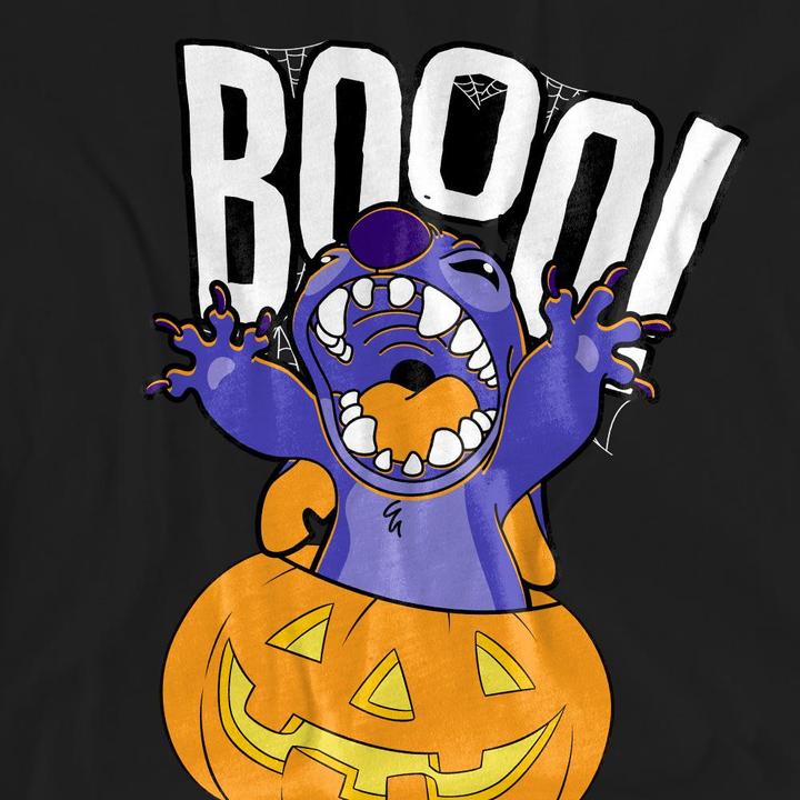 Produktbild Lilo & Stitch Laughing Pumpkin TShirt (M)