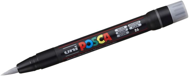 Immagine prodotto Posca Punta del marchio a pennello (Argento, 10 mm, 1 x)