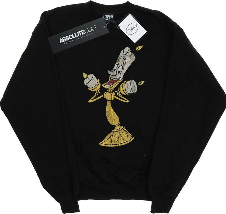 Image du produit Disney - Sweat BEAUTY AND THE BEAST LUMIERE DISTRESSED - Femme (M)