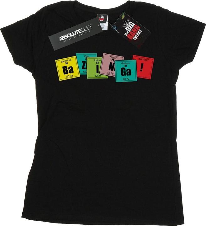Immagine prodotto Dam Bazinga Elements Maglietta Donna (L)