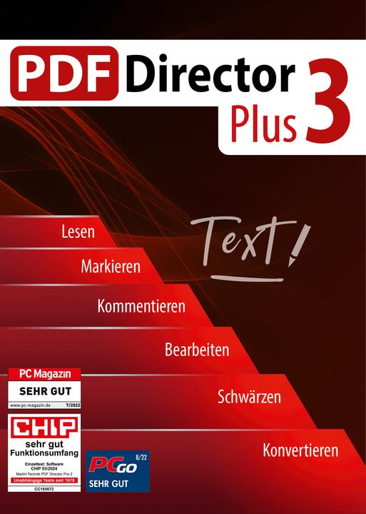 Produktbild PDF Director 3 Plus Download Code (1 User, 1 Geräte/User, unbegrenzt)