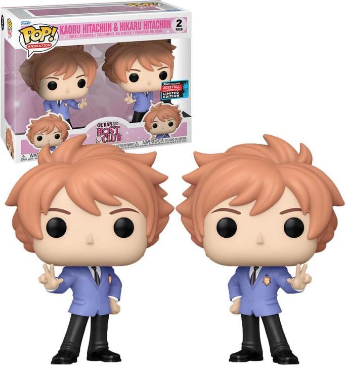 Actual product image Funko POP! Ouran High School Host Club Kaoru/Hikaru 2PK EXM