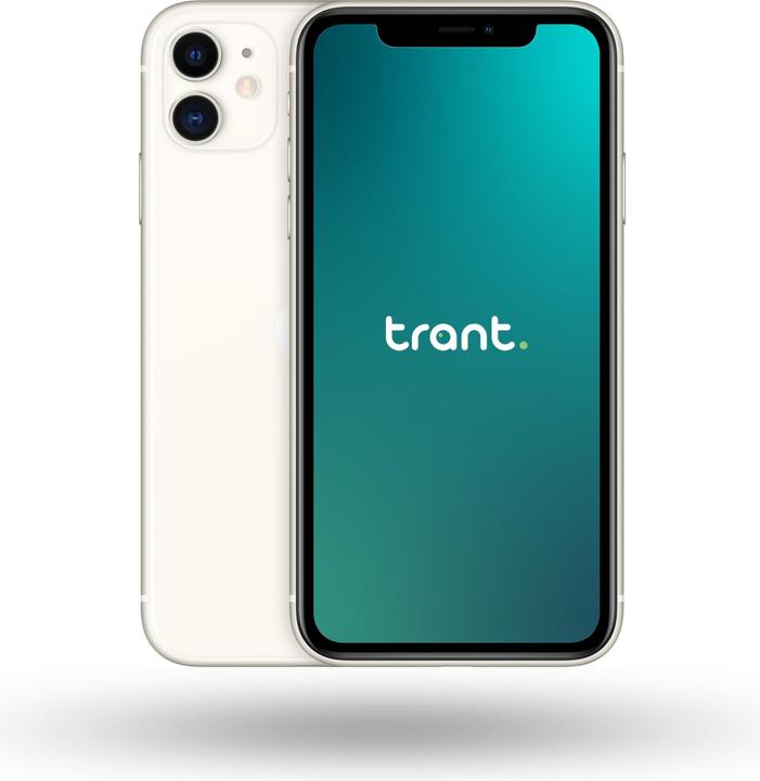 Trant.ch iPhone 11 (128 GB, White, 12 Mpx, SIM + eSIM, A / Like new)