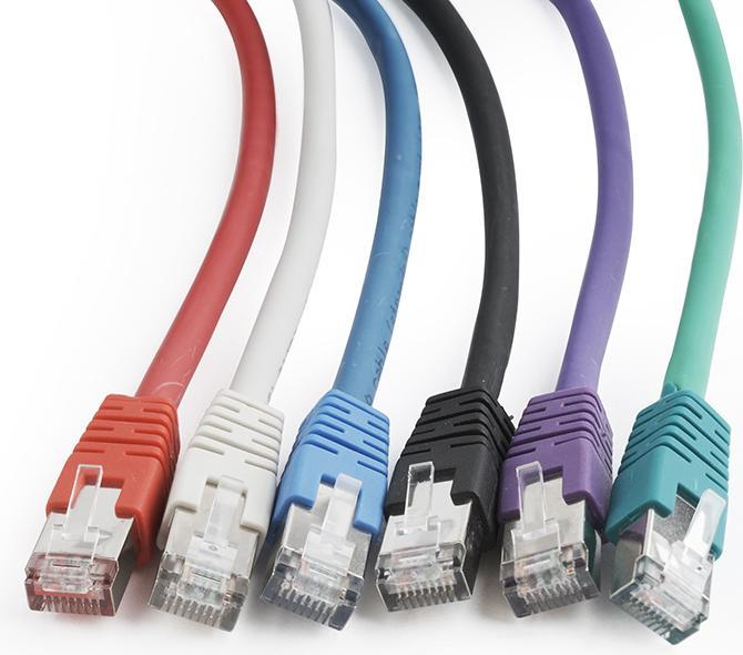 Actual product image Gembird Patch cable (SFTP, CAT6a, 1 m)