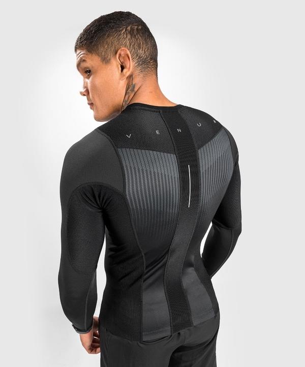 Image du produit Venum Biomecha Rashguard Long Sleeves - Black/Grey - XL (XL)
