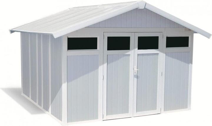 Produktbild Grosfillex Utility Gartenhaus 11m2 aus PVC (3,55x3,15m)