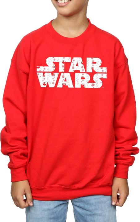 Produktbild Star Wars Christmas Logo Sweatshirt Jungen (152, 158)