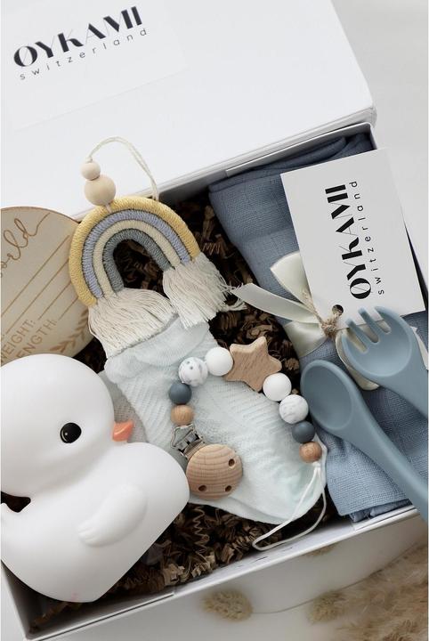 Image du produit Oykami Coffret cadeau bébé garçon "Vienne