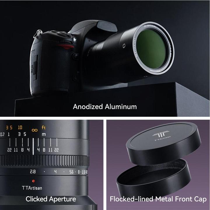 Immagine prodotto TTArtisan Macro 100 mm F2.8 GFX (C-mount, Full-frame)