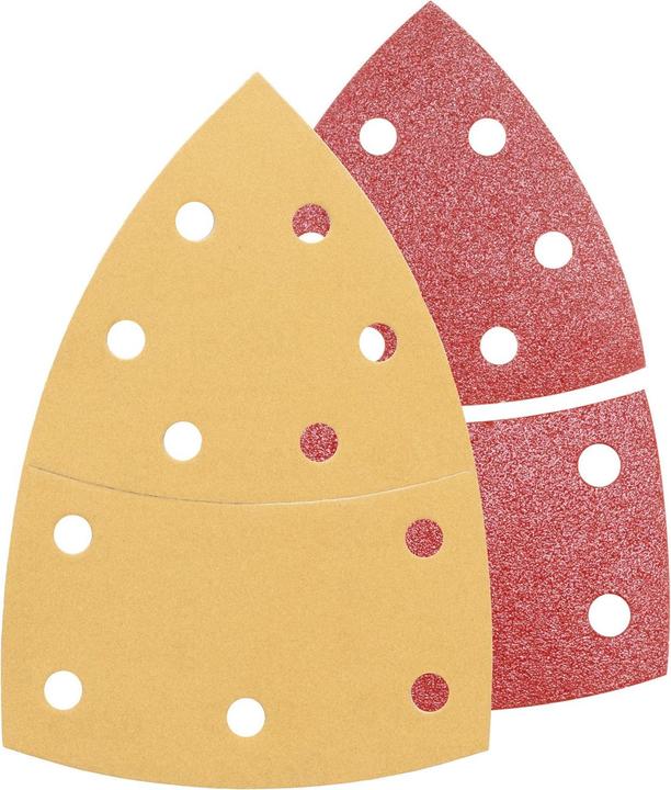 Bosch Professional Zubehör Sanding sheet set C470 and C430, 102 x 62, 93 mm, 40 - 180, pack of 25 (40, 80, 120, 180)