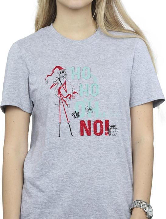 Immagine prodotto Disney The Nightmare Before Christmas Ho Ho No Maglietta Ampia Donna (4XL)