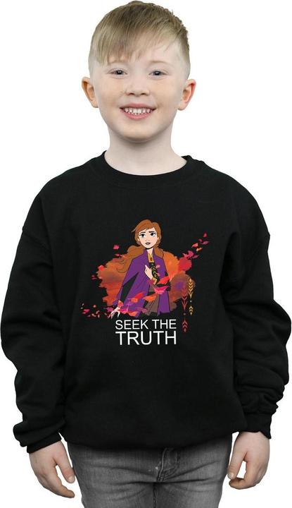 Image du produit Disney - Sweat FROZEN ANNA SEEK THE TRUTH WIND - Garçon (128)