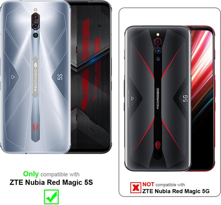 Image du produit Cadorabo Verre de protection d'écran (1 pièce(s), ZTE Nubia Red Magic 5S)
