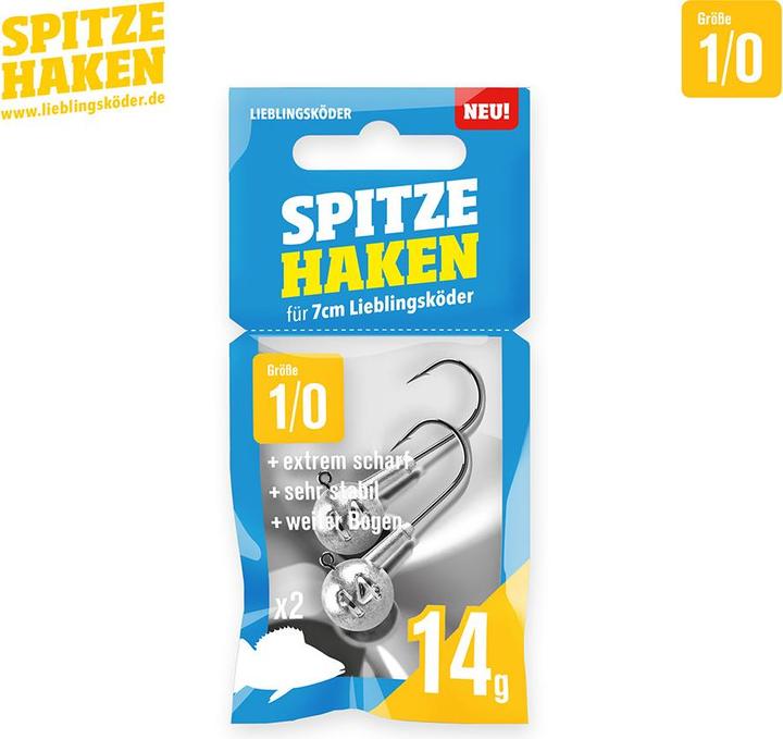 Image du produit Lieblingsköder Hameçon pointu Tête de jig