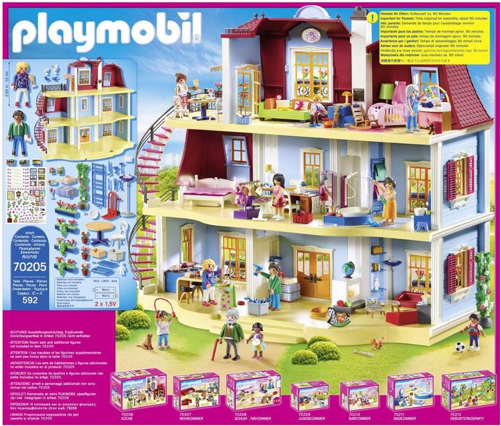 Productafbeelding Playmobil Mijn grote poppenhuis (70205, Playmobil poppenhuis)