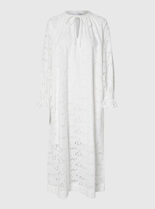 Image du produit Selected Femme Broderie Anglaise Robe midi (40)