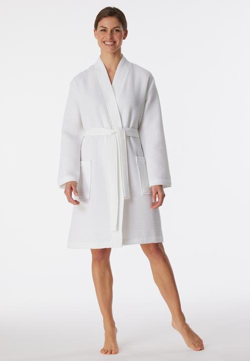 Produktbild Schiesser Waffel Piqué - Organic Cotton Morgenmantel / Bademantel (S)