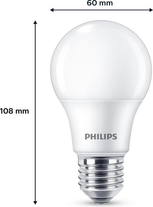 Immagine prodotto Philips Lampadine LED (E27, 8 W, 806 lm, 2 x, F)