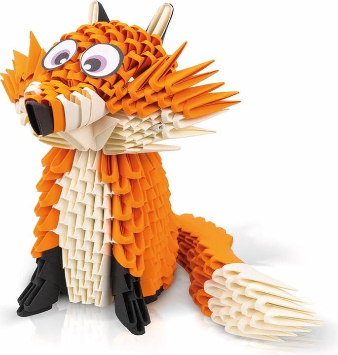 Actual product image Origami 3D fox 501 pieces