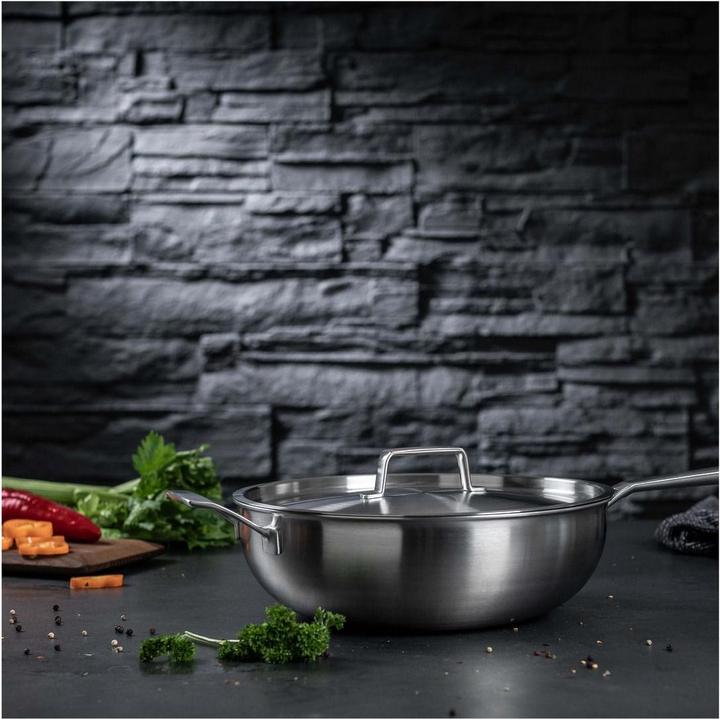 Produktbild Kuhn Rikon Wok (28 cm, Wok Pfanne, Aluminium, Edelstahl)