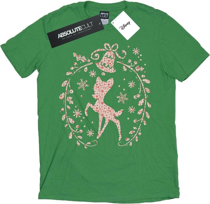 Produktbild Disney Bambi Christmas Wreath TShirt (XXL)