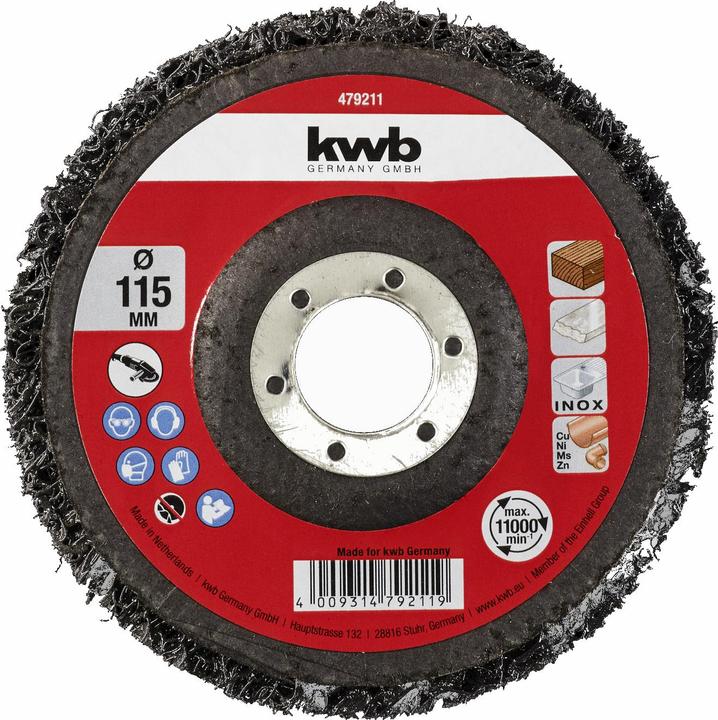kwb Disque de nettoyage / Ws / 115Ls
