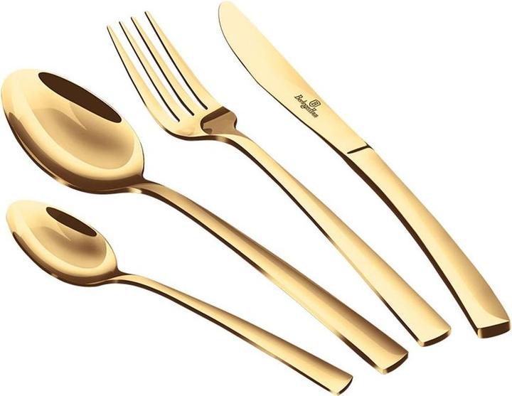 BerlingerHaus Set de couverts Champagne (24 pièce(s), Set de couverts)