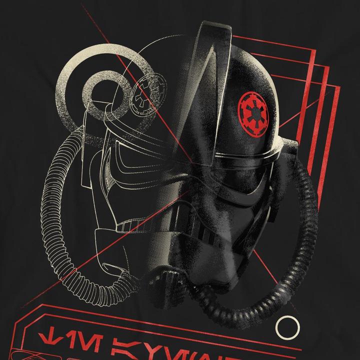 Actual product image Star Wars Unisex Adult Helmet T-Shirt (M)