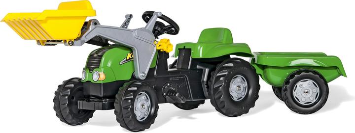 Actual product image Rolly Toys rollyKid-X tractor with loader and trailer