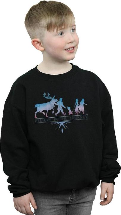 Immagine prodotto Disney Frozen 2 Believe In The Journey Silhouette Felpa Ragazzi (128)