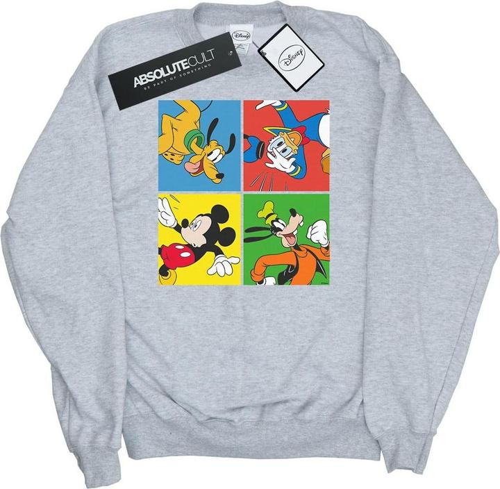 Actual product image Disney Mens Mickey Mouse Friends Sweatshirt (XL)