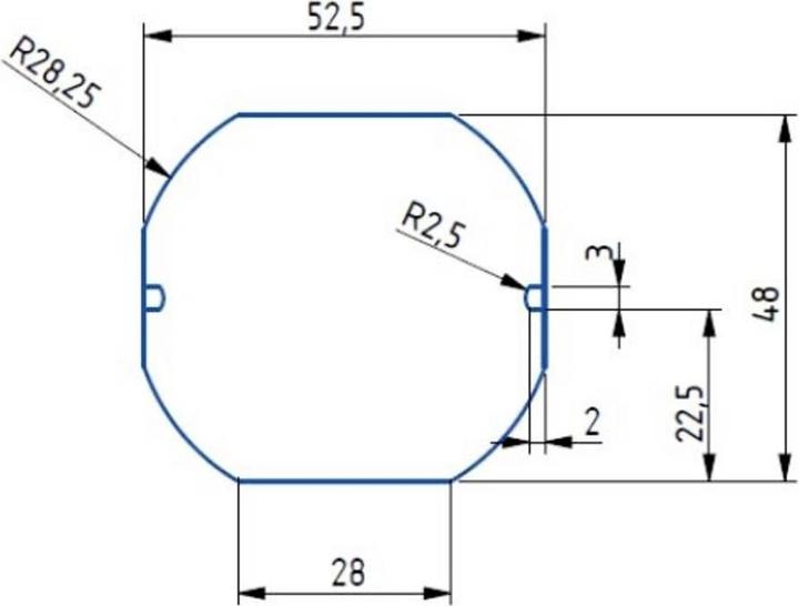 Produktbild Scaleo Systems AC/DC-Einbaunetzteil 10 W 12 V/DC (Überspannungsschutzadapter)