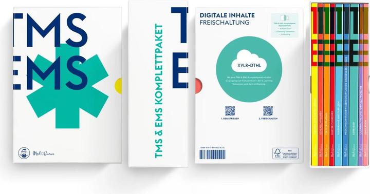 Immagine prodotto TMS & EMS Vorbereitung 2024 Komplettpaket - E-Learning und Kompendium mit Leitfaden, T (Tedesco, Alexander Hetzel, Constantin Lechner, Anselmo Pfeiffer, 2023)