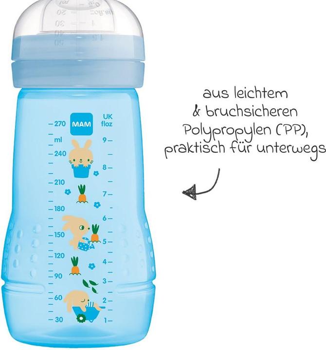 Actual product image MAM Easy Active Baby Bottle (270 ml)