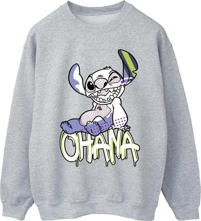 Produktbild Disney Lilo And Stitch Ohana Graffiti Sweatshirt (S)