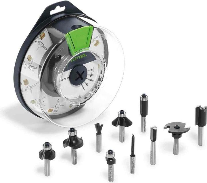 Actual product image Festool Boîte de fraises Box-OF HW S8 Mix