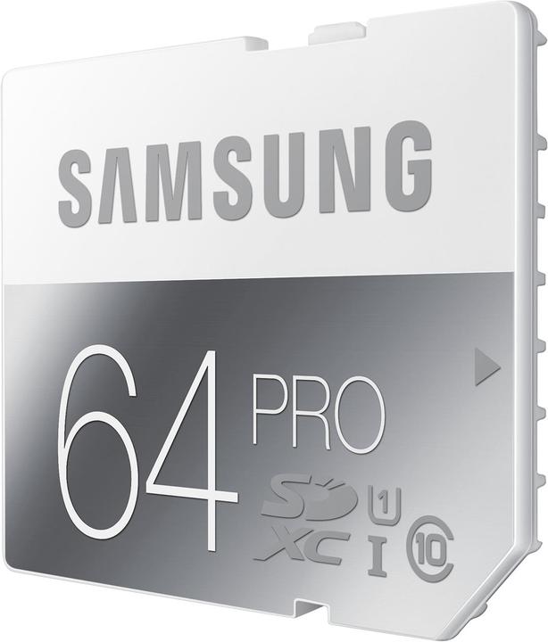 Samsung Pro SDXC (64 GB, SDXC, U1, UHS-I)