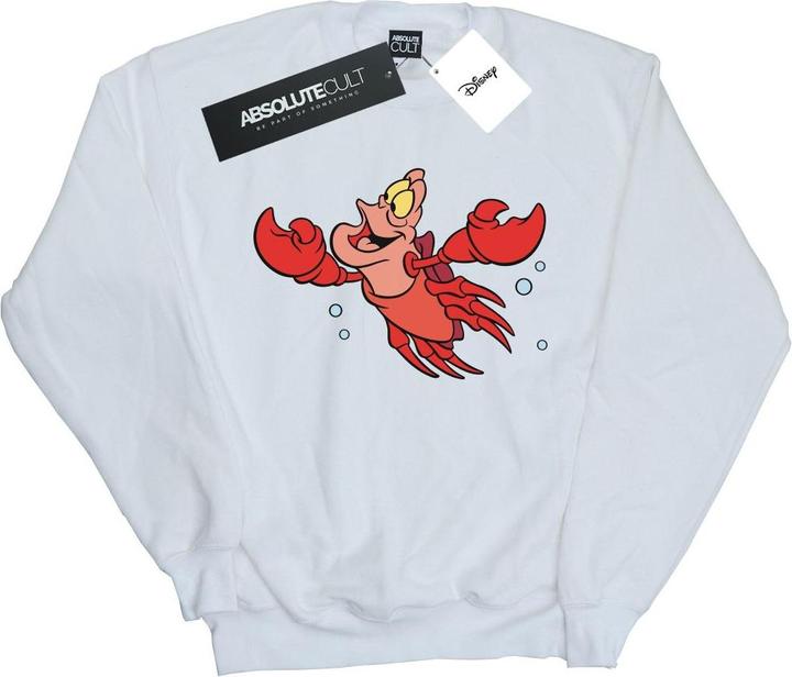 Produktbild Disney The Little Mermaid Sebastian Bubbles Sweatshirt Mädchen (152, 158)