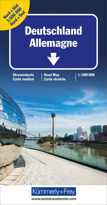 Immagine prodotto Germania Nord + Sud Road Map 500000