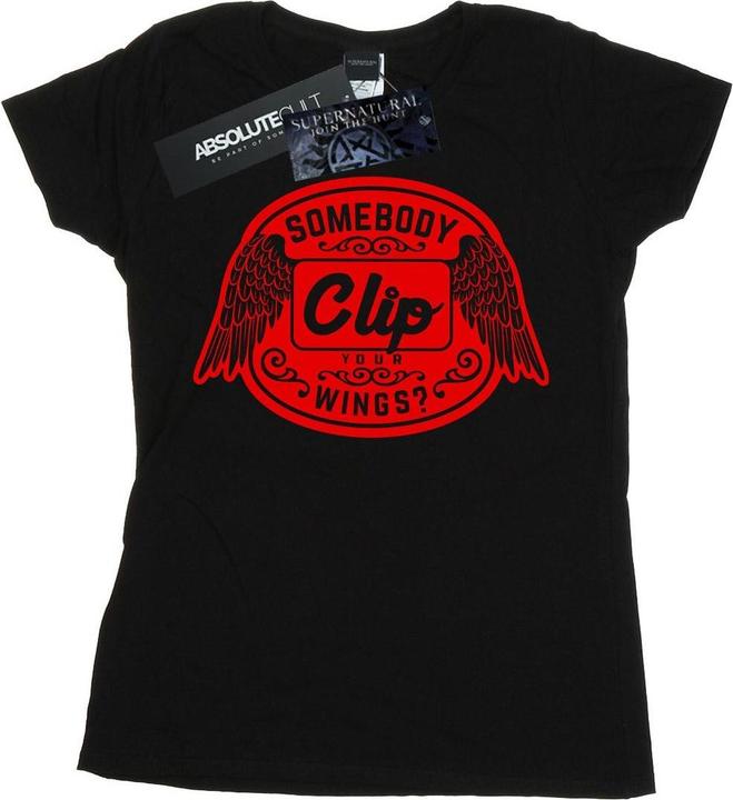 Supernatural Clip Your Wings TShirt (S)