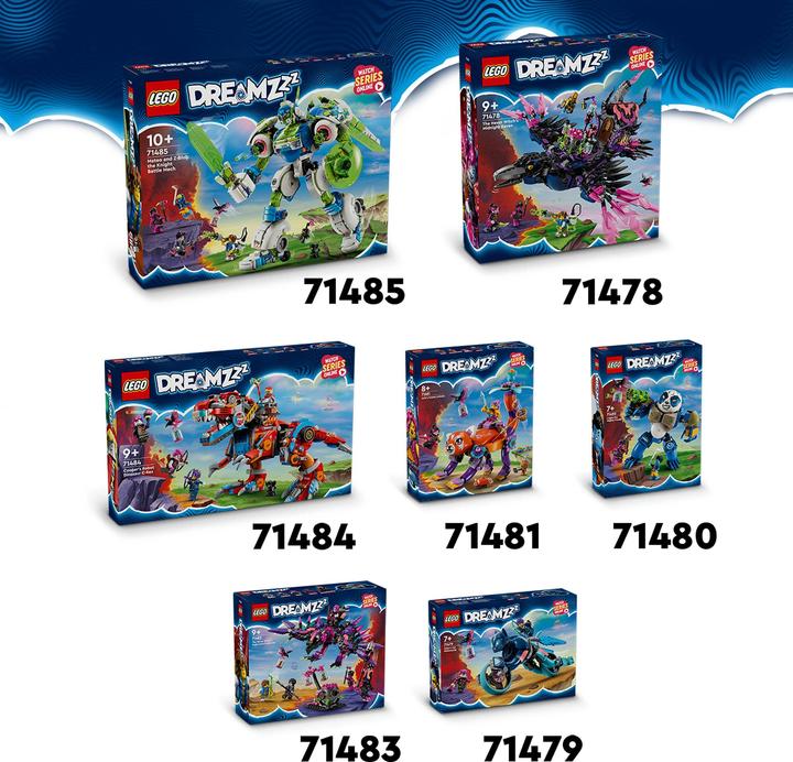 Actual product image LEGO Zoey's cat motorbike (71479, LEGO Dreamzzz)